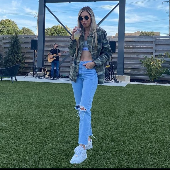 Levi's Denim - Levi’s High Rise Straight Leg Distressed Jeans